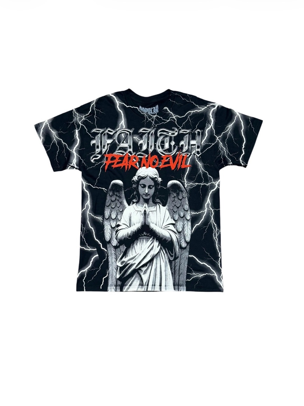 Lighting Angel Men’s Graphic T-Shirt - Size Large | NEW